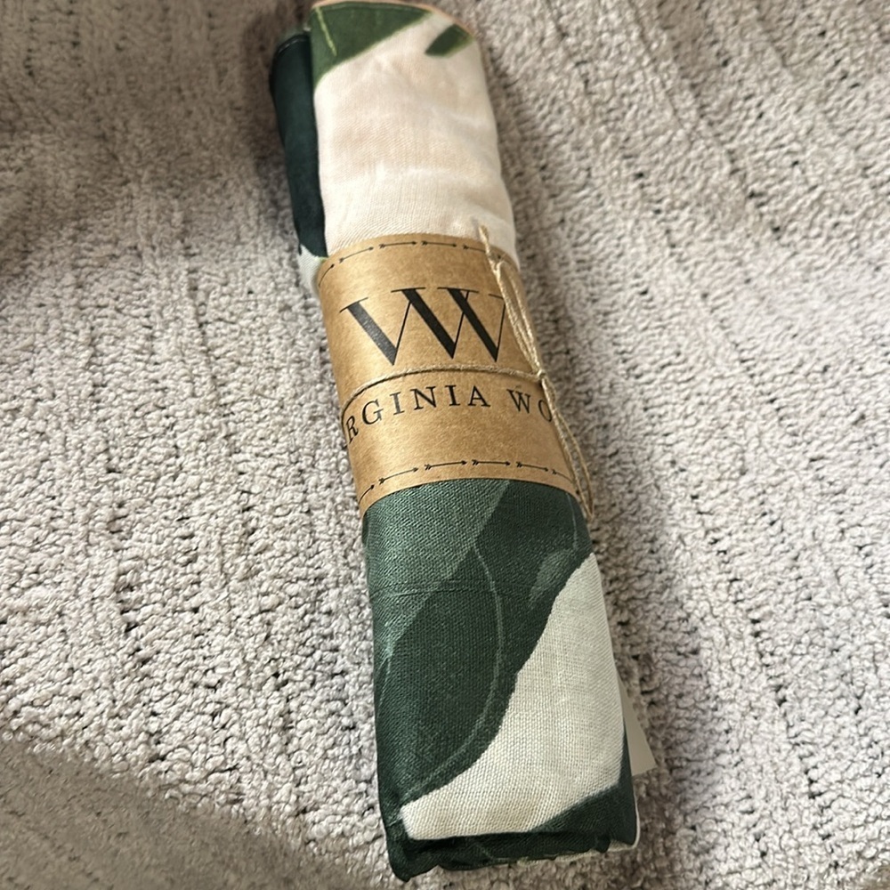 Virginia Wolf Multi Wear Wrap Made in India -New in Pkg - Palm Leaves - Picture 3 of 5